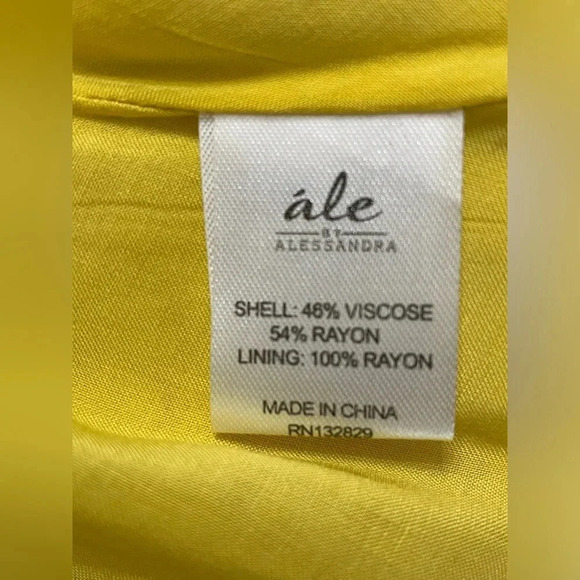 ✨Ale x REVOLVE Luna Mini Dress in Marigold sz medium - Picture 7 of 8